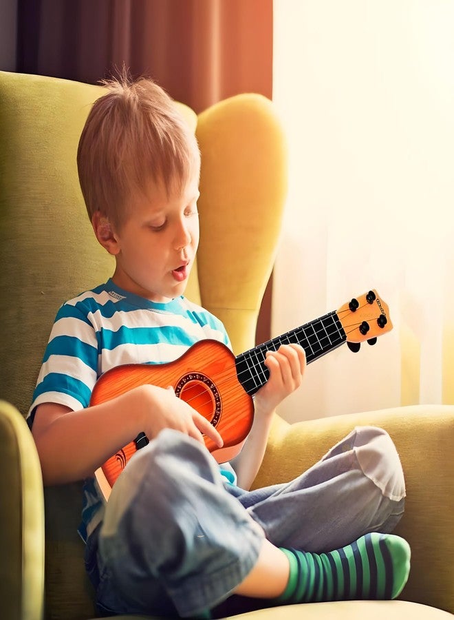 ويش كي جيتار ويشكي الموسيقي ذو 4 أوتار، مثالي للأطفال المبتدئين من عمر 3 إلى 6 سنوات، لعبة ممتعة وتعليمية لتنمية مهاراتهم الموسيقية المبكرة. - Image 5